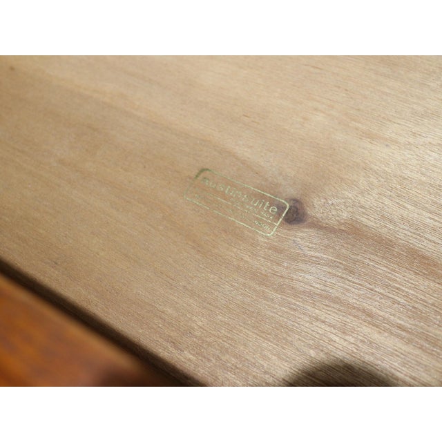 1960s Mid Century Modern Vintage Teak Tall Buffet Credenza by Austinsuite Danish Style For Sale - Image 11 of 14