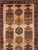 Measures: 6'6 x 17'2. Vintage Turkish Oushak runner with all-over geometric design in tan, orange, pink, yellow, purple...