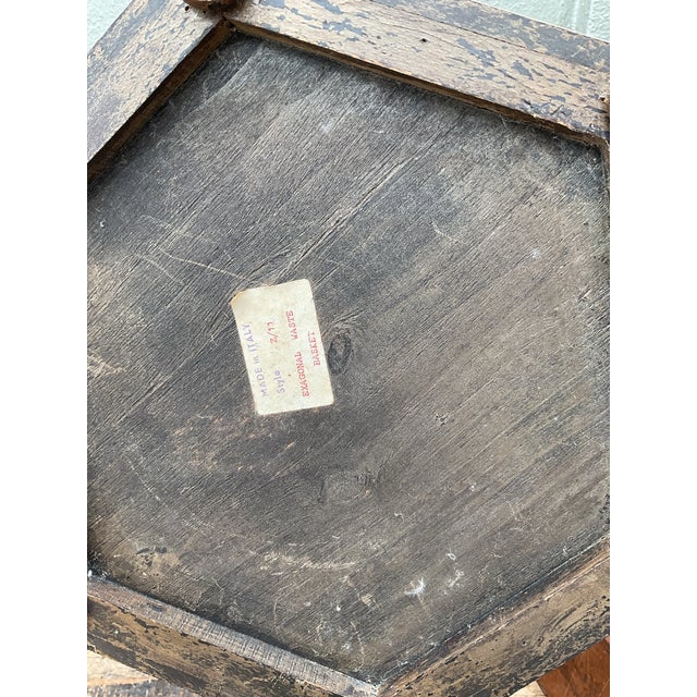 Vintage Two Drawer Wooden Storage Box For Sale In West Palm - Image 6 of 12