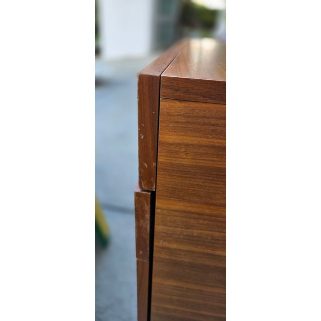 Brown Bdi Sequel 20 6007 3‑Drawer File Cabinet For Sale - Image 8 of 11