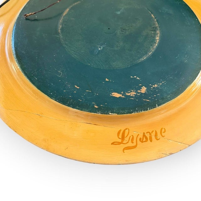 Per Lysne Rosemaling Smorgasbord Platter Norwegian Folk Art 1930-40s For Sale - Image 9 of 11