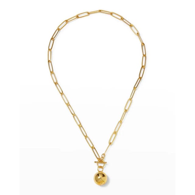 Ball and chain Necklace For Sale - Image 4 of 4