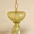 1980s Large Olive Green Murano Glass Chandelier For Sale - Image 10 of 11