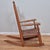 Late 19th Century Antique Hubbard Childrens Wood Ladder-Back Rush Seat Rocking Chair Rocker For Sale In Washington DC - Image 6 of 11