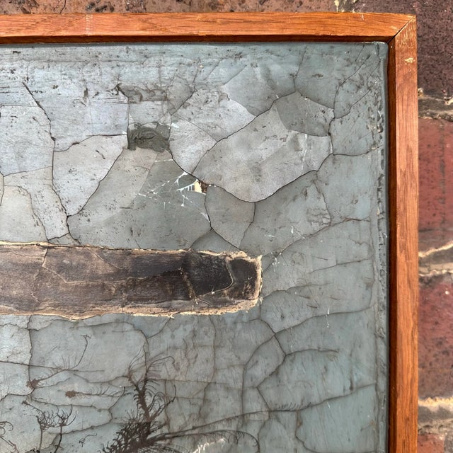 Cerulean 1956 Joseph (Jef) Banc Abstract Mixed Media Painting For Sale - Image 8 of 12