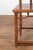 Antique Wooden Chair with Slightly Arched Back For Sale - Image 9 of 12