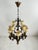 French 10-Light Chandeliers in Wrought Iron and Brass, 1980s, Set of 2 For Sale - Image 6 of 11