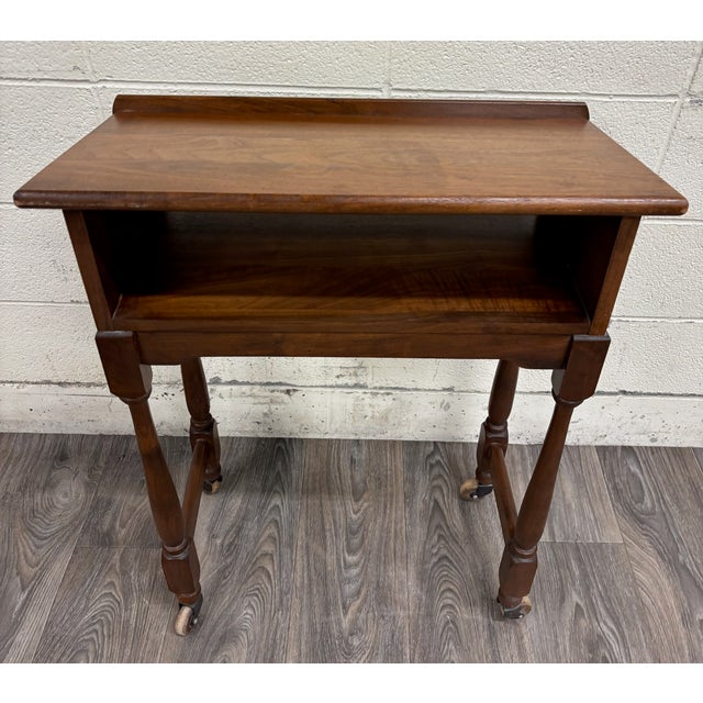 Vintage Colonial Revival Piano Music Stand Sheet Music Table For Sale - Image 10 of 10