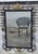 American Vintage 1930s American Handmade Wrought Iron Wall Mirror Hand Painted Floral Dec For Sale - Image 3 of 18