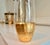 Late 20th Century Gilded Gold Leaf Drinking Glasses/Bud Vases - Set of 8 For Sale In Charleston - Image 6 of 9