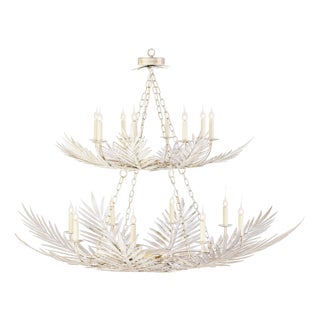 Naples Two Tier Adjustable Chandelier by Lowcountry Originals For Sale