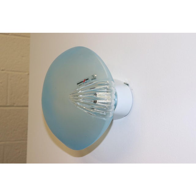 Late 20th Century 1980s Modern Murano Wall Ceiling Glass Lamp For Sale - Image 5 of 13