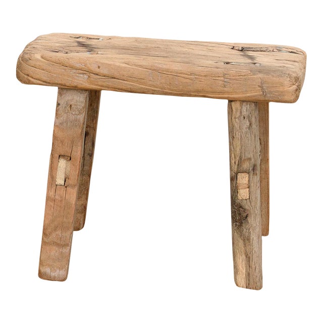 Vintage Small Country Milking Stool For Sale