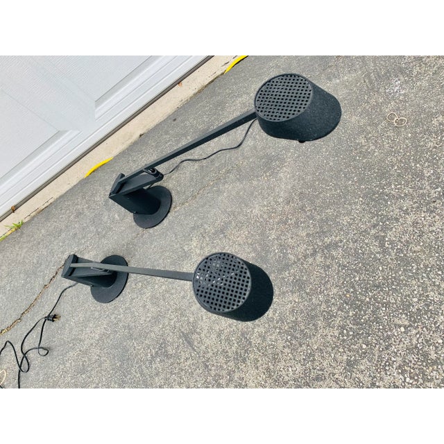 Postmodern Rodolfo Bonetto Style Desk Lamps- Pair For Sale In Los Angeles - Image 6 of 9