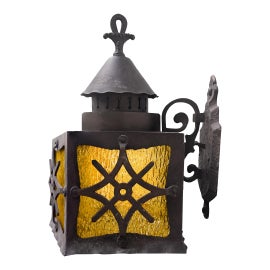 Example of Spanish Revival Outdoor Lighting