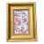 Contemporary Original Wayne Cunningham Abstract Red Marker Drawing Chunky Gold Frame For Sale