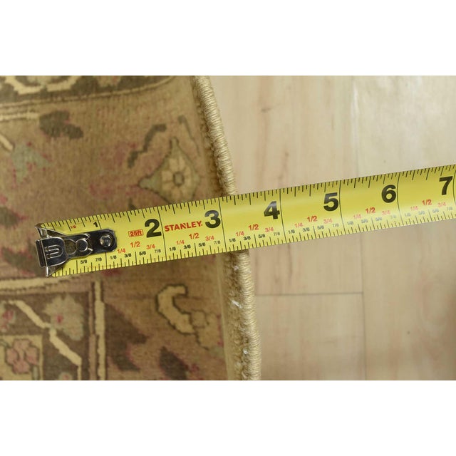 Ziegler Rug 9'4'' X 12'10'' Beige Wool Hand-Knotted Oriental Carpet For Sale - Image 13 of 15