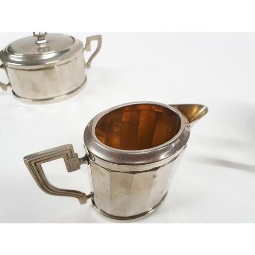 Art Deco Tea Service, 1940s, Set of 3 For Sale - Image 9 of 11
