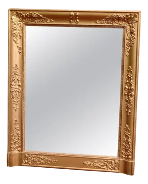 French Gilt Overmantel Wall Mirror