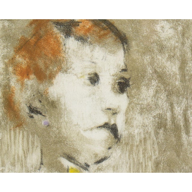 Figurative 1967 “Lotte Lenya” Softground Etching by Jack Levine For Sale - Image 3 of 8
