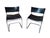 Black Vintage Bauhaus Chairs, 1970s, Set of 2 For Sale - Image 8 of 8