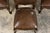 Antique French Louis XV Style Oak Dining Chairs W/ Brown Leather - Set of 8 For Sale In New York - Image 6 of 18