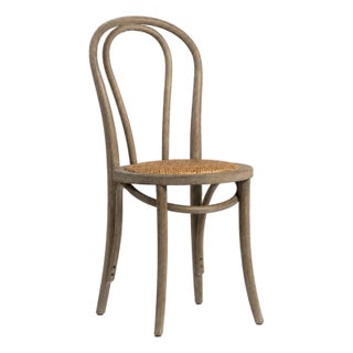 Brisa Oak & Rattan Dining Chair For Sale