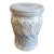 Vintage Chinoiserie Style Ceramic Garden Stool For Sale