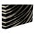 White Zebra Striped Bone Inlay Coffee Table with Waterfall Ends For Sale - Image 8 of 13
