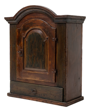 Small Antique Hanging Cabinet, 1700s