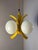 Yellow and White Pendant Lamp by Richard Essig For Sale - Image 11 of 11
