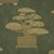 Traditional Sample - Schumacher Bonsai Tree Wallcovering In Olive For Sale - Image 3 of 5