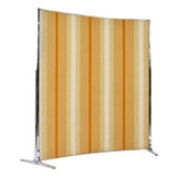 Knoll International Mid-Century Modern Yellow and Orange Room Divider Screen Panel For Sale