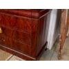 19th Century Louis Phillipe Commode in Burled Walnut with Grey Marble Top For Sale - Image 16 of 18