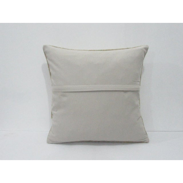 Traditional Faded Cushion Cover For Sale - Image 3 of 4