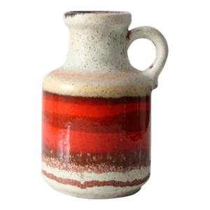 Mid Century Scheurich Fat Lava Vase