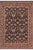 Shabby Chic 1990's Floral Pak-Persian Black/Green Wool Rug - 8'2'' X 10'4'' For Sale - Image 9 of 9