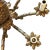 Italian Mid 20th Century Italian Giltwood Pineapple Chandelier For Sale - Image 3 of 12