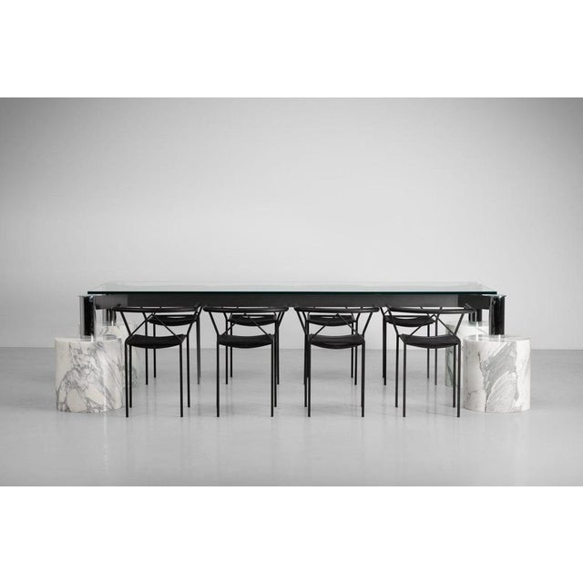 Swiss Postmodern Architect Office Table, 1980s For Sale - Image 3 of 18