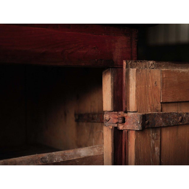 18th Century Swiss Alpine Pine Cabinet For Sale - Image 12 of 18