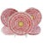 This is a set of 6 beautiful large majolica flower chargers produced for Barney's New York. These are in great vintage...