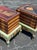 Maitland - Smith Pair of Vintage Faux Book Storage End Tables, Hollywood Regency Coastal For Sale - Image 4 of 8
