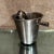 Georg Jensen 1960s Modernism Genesis Vintage Silverplate Ice Bucket With Tongs Mexico For Sale - Image 4 of 13