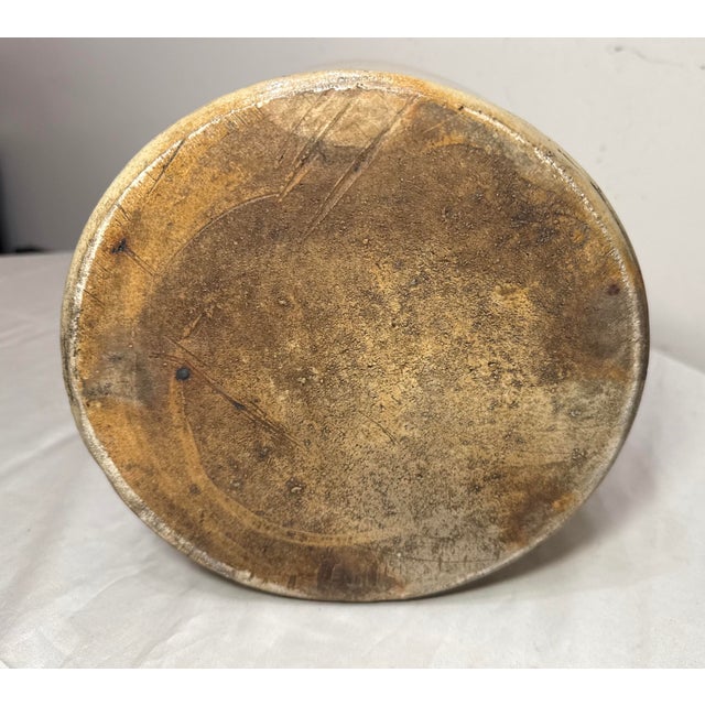 Antique 1800s Antique Ottman Bros. Ny Stoneware Salt Glazed Cobalt Pottery 2 Jug For Sale - Image 11 of 11