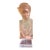 Vintage Female Acrylic Lucite Sculpture "Chin Up" by Marc Sijan For Sale