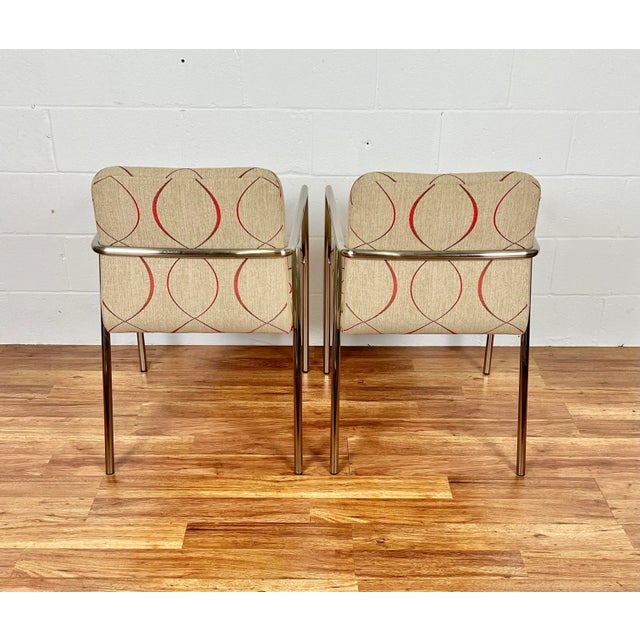 Bernhardt Design Modern Avant Chairs - a Pair For Sale In Charlotte - Image 6 of 8