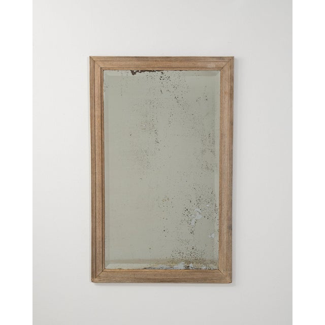 19th Century 19th Century France Red Wood Mirror For Sale - Image 5 of 8