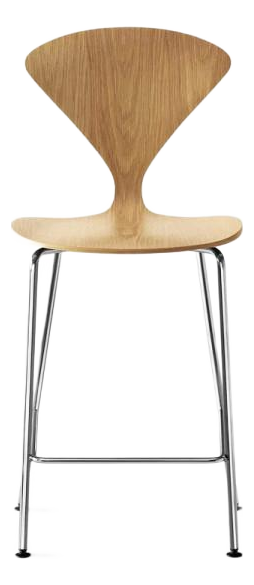 Mid-Century Modern Bar Stool attributed to Norman Cherner, 1950s