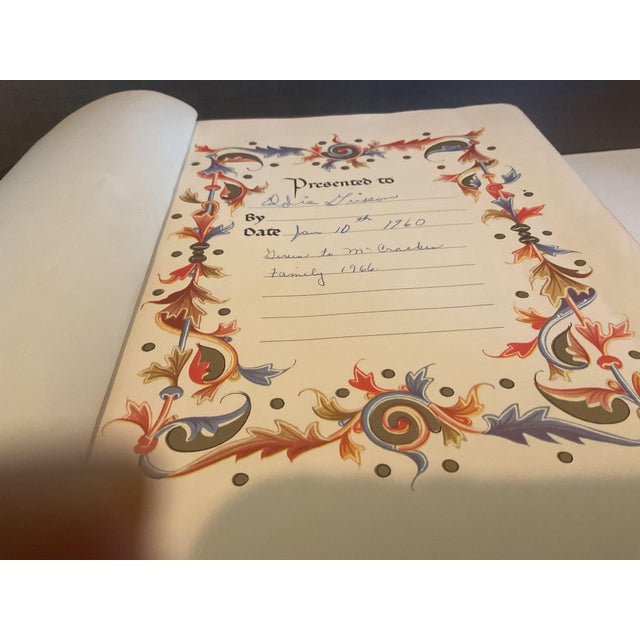 Mid 20th Century Vintage Holy Bible — 1959 Edition (Gilt Edges, Classic Binding) For Sale - Image 5 of 17