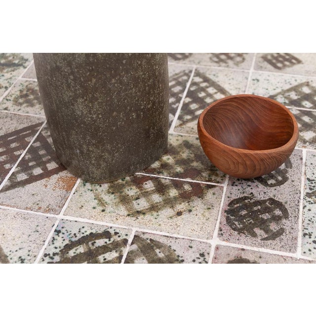 Danish Oak and Tile Coffee Table by Tue Poulsen, 1960s For Sale - Image 18 of 18